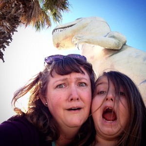 My son and I are HILARIOUS. (Cabazon, CA)