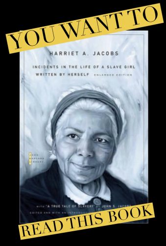 Pictured: Cover of Harriet’s book, “Incidents in the Life of a Slave Girl”